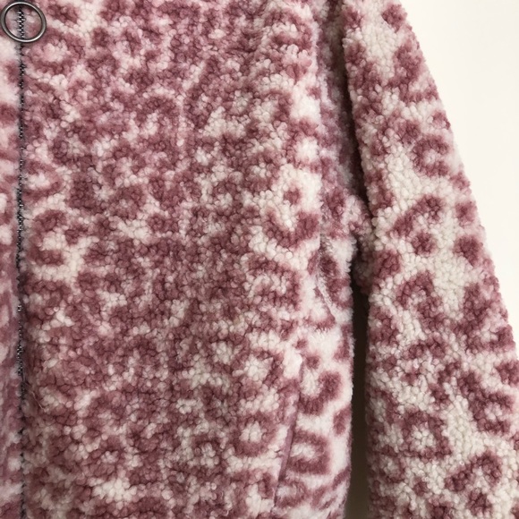 LSpace Pink Cheetah Print Zip Jackets // NWOT - Picture 2 of 4